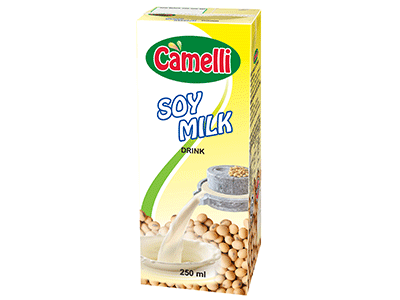 CAMELLI Soy Milk Drink 4x6'sx250ml
