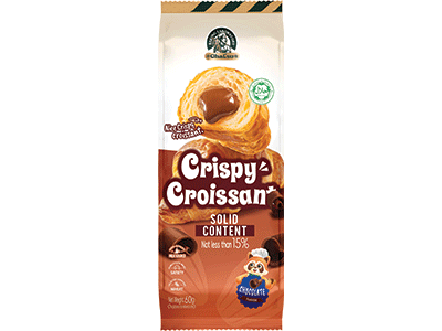 CHALSU Chocolate Flavour Croissant 36x55g