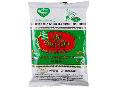 CHATRAMUE Thai Green Milk Tea 12x200g