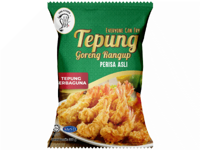 CHIN KITCHEN Tepung Goreng Rangup Perisa Asli 40x300g
