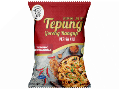 CHIN KITCHEN Tepung Goreng Rangup Perisa Cili 40x300g