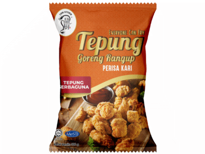 CHIN KITCHEN Tepung Goreng Rangup Perisa Kari 40x300g