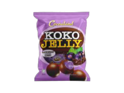 COCOALAND Koko Jelly - Blackcurrant 24x110g