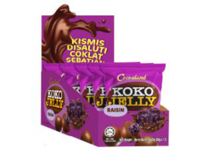 COCOALAND Koko Jelly - Raisin 6x12x35g