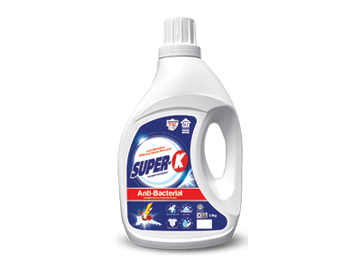 KH Super-K Anti-Bacterial LD Liq Det 4x3.8kg