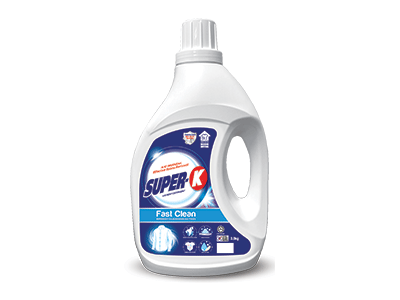 KH Super-K Fast Clean LD Liq Det 4x3.6kg