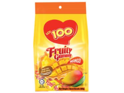 LOT 100 Fruit Gummy - Mango 12x980g