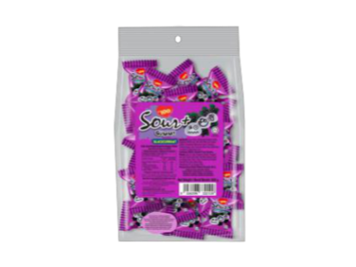 LOT 100 Sour + Gummy - Blackcurrant 12x580g
