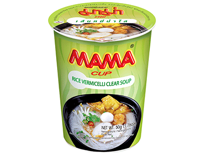 MAMA Instant Cup Rice Vermicelli 24x50g