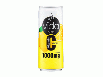 VIDA C Lemon Sparkling Drink 24x325ml