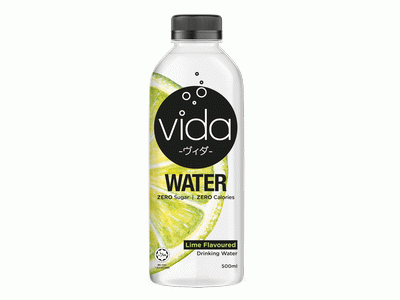 VIDA Lime Flavoured Drinking Water 24x500ml