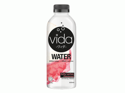 VIDA Salty Lychee Flavoured Drinking Water 24x500ml