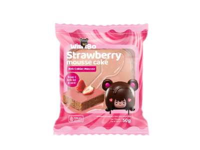 WIWIBO Strawberry Mousse Cake 20x50g