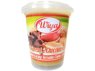 WIYA Chocolate Spread with Peanut 30x180g